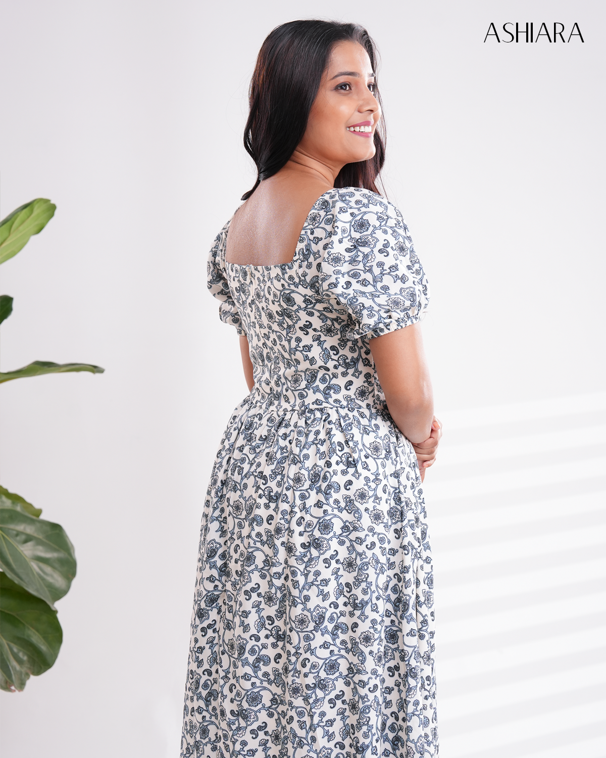 Mira Maxi Dress - Blue