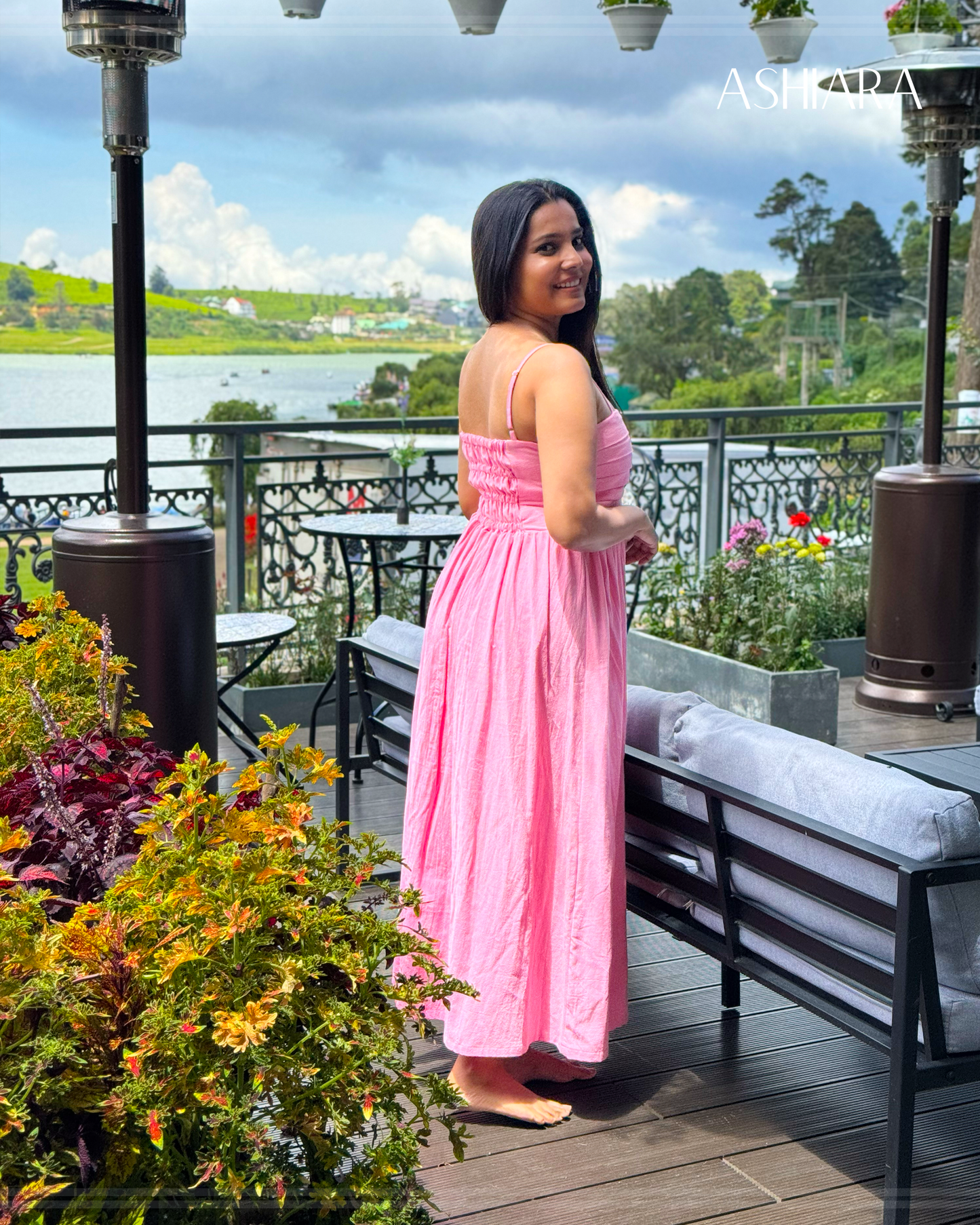 PRINCESS MAXI DRESS - Pink