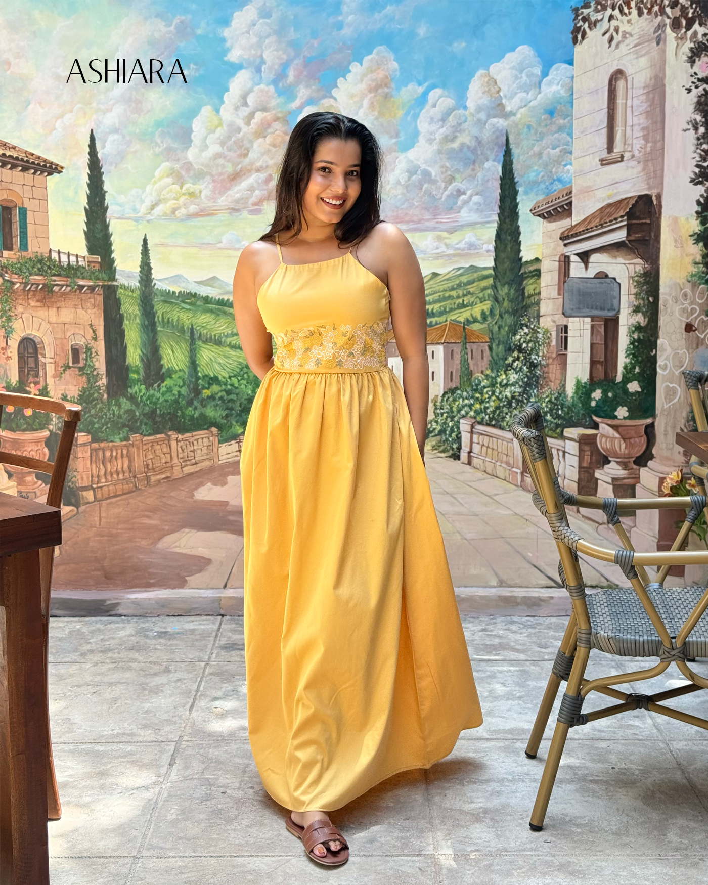 ELARA MAXI- Yellow