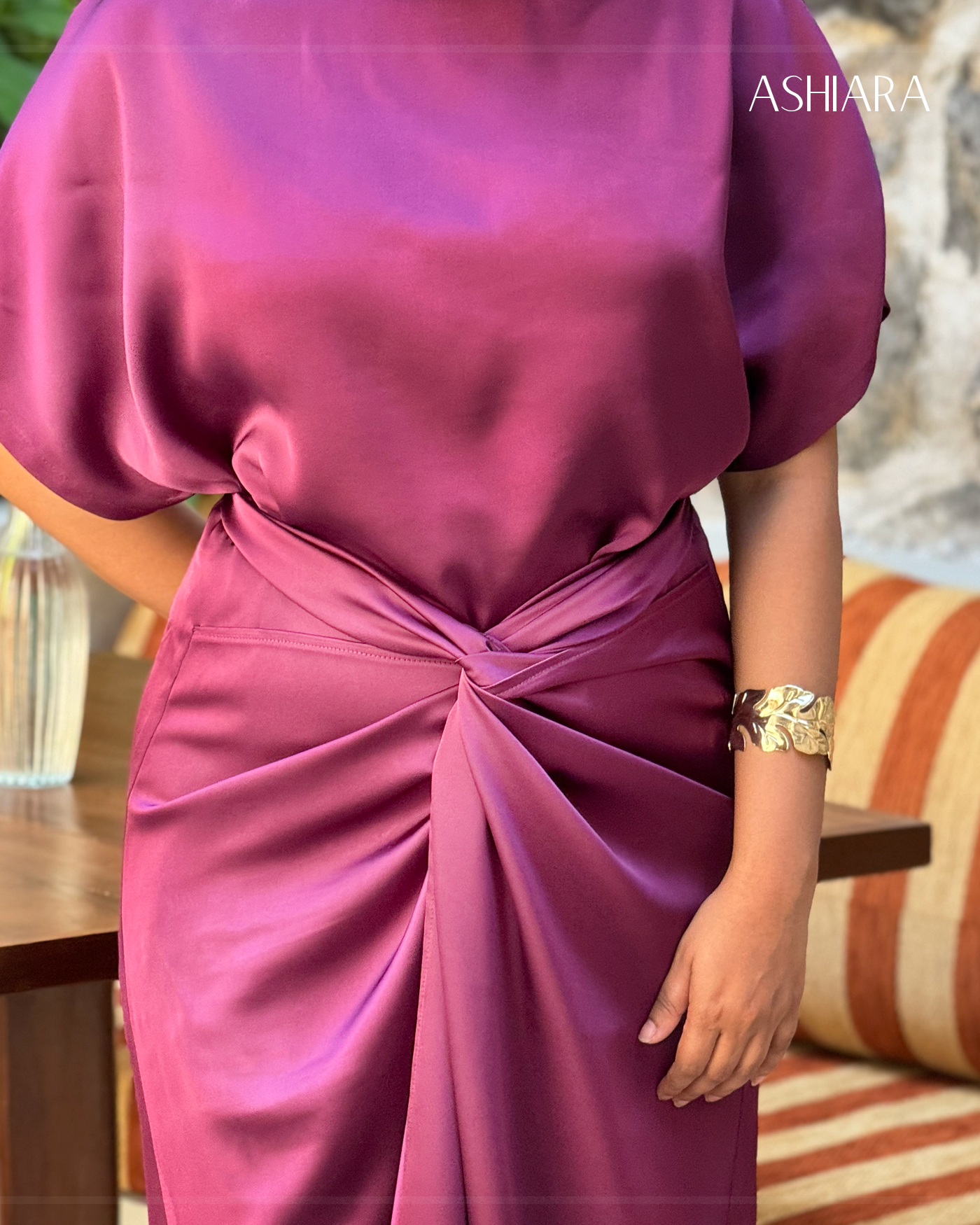 LOTUS MAXI - Plum