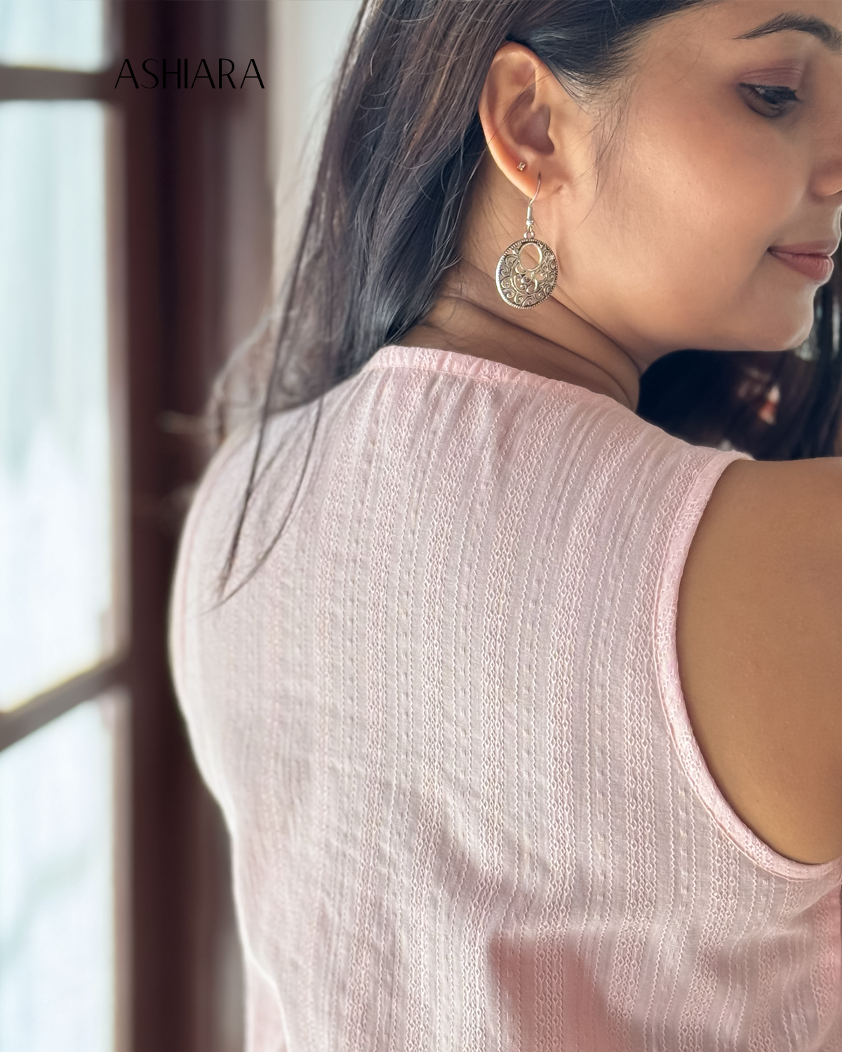 Yara Kurta Top- Soft Pink