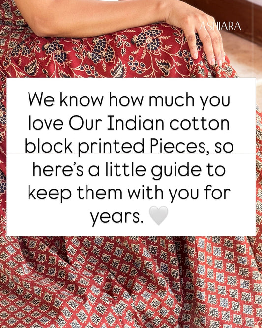 Love your cotton block prints a little longer 💜