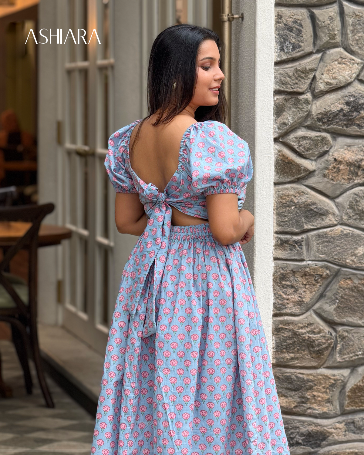 KETHAKI Dress- Blue