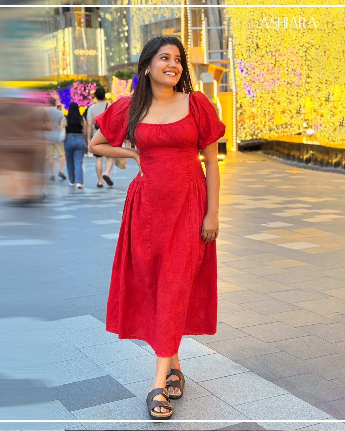Scarlet Midi Dress