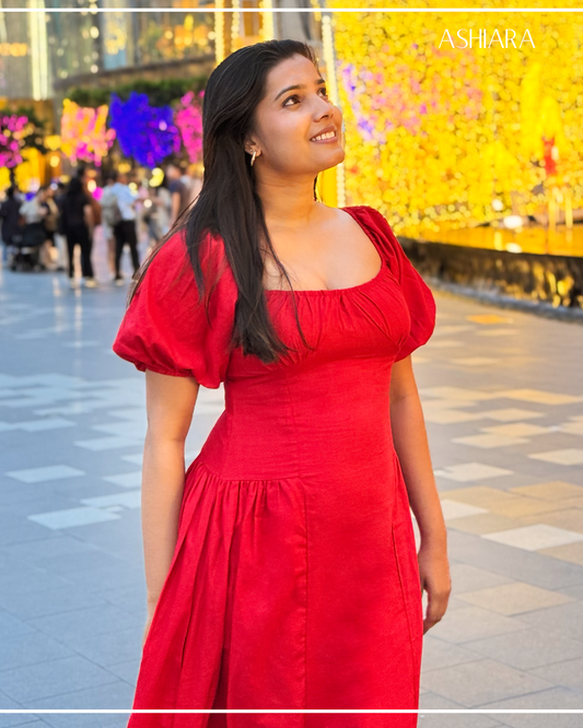 Scarlet Midi Dress