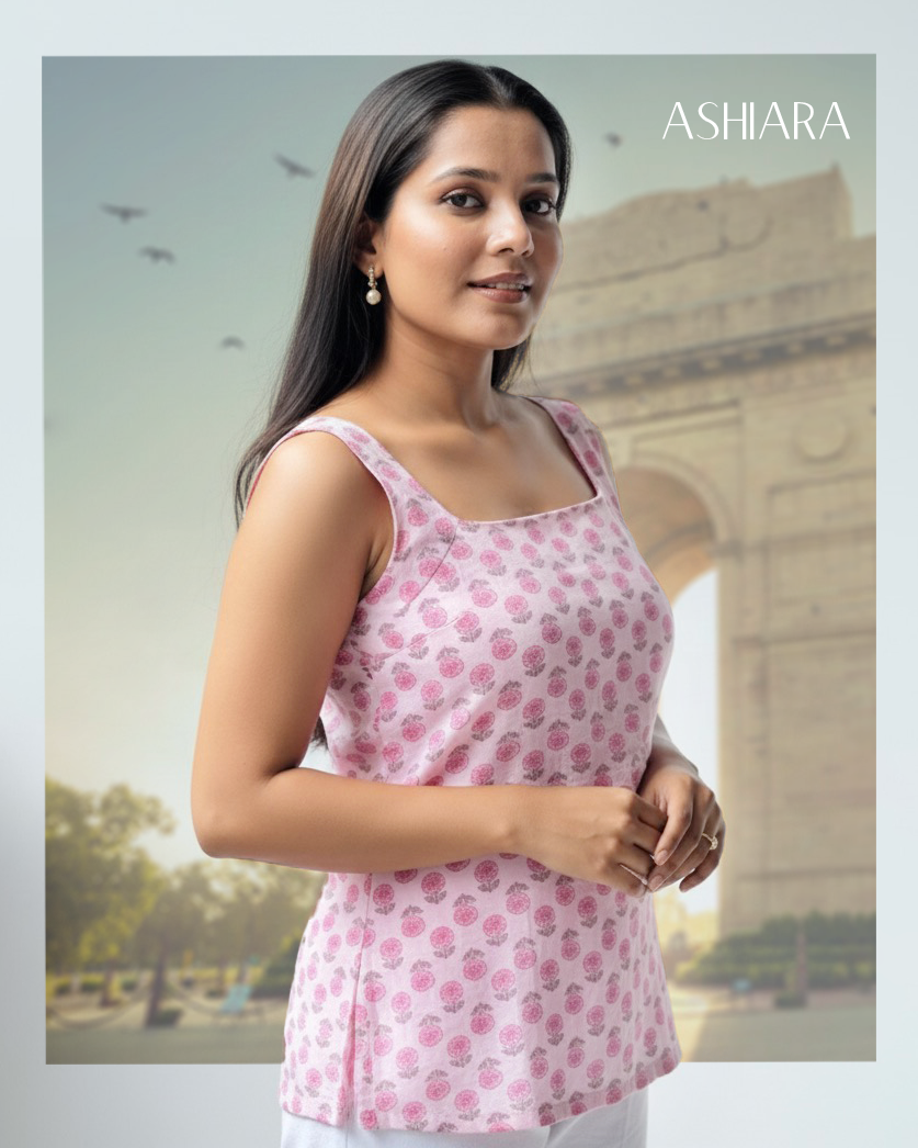 Vaani Kurti- Pink