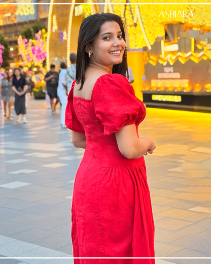 Scarlet Midi- Sample sale