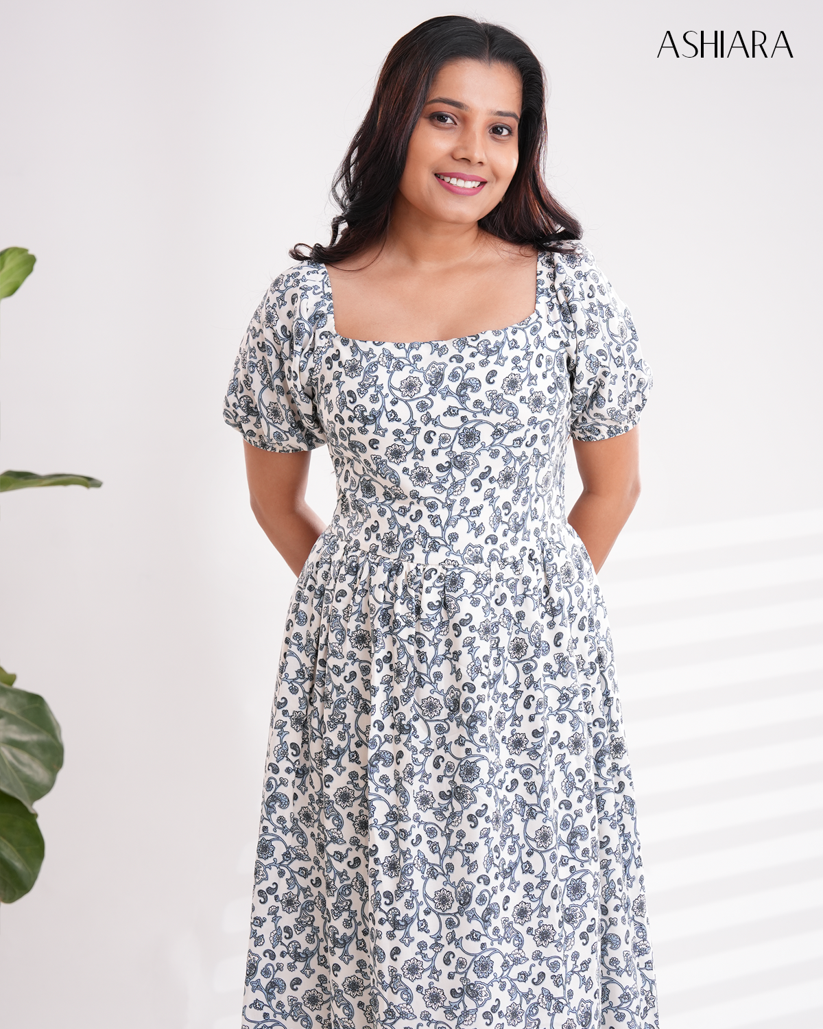Mira Maxi Dress - Blue