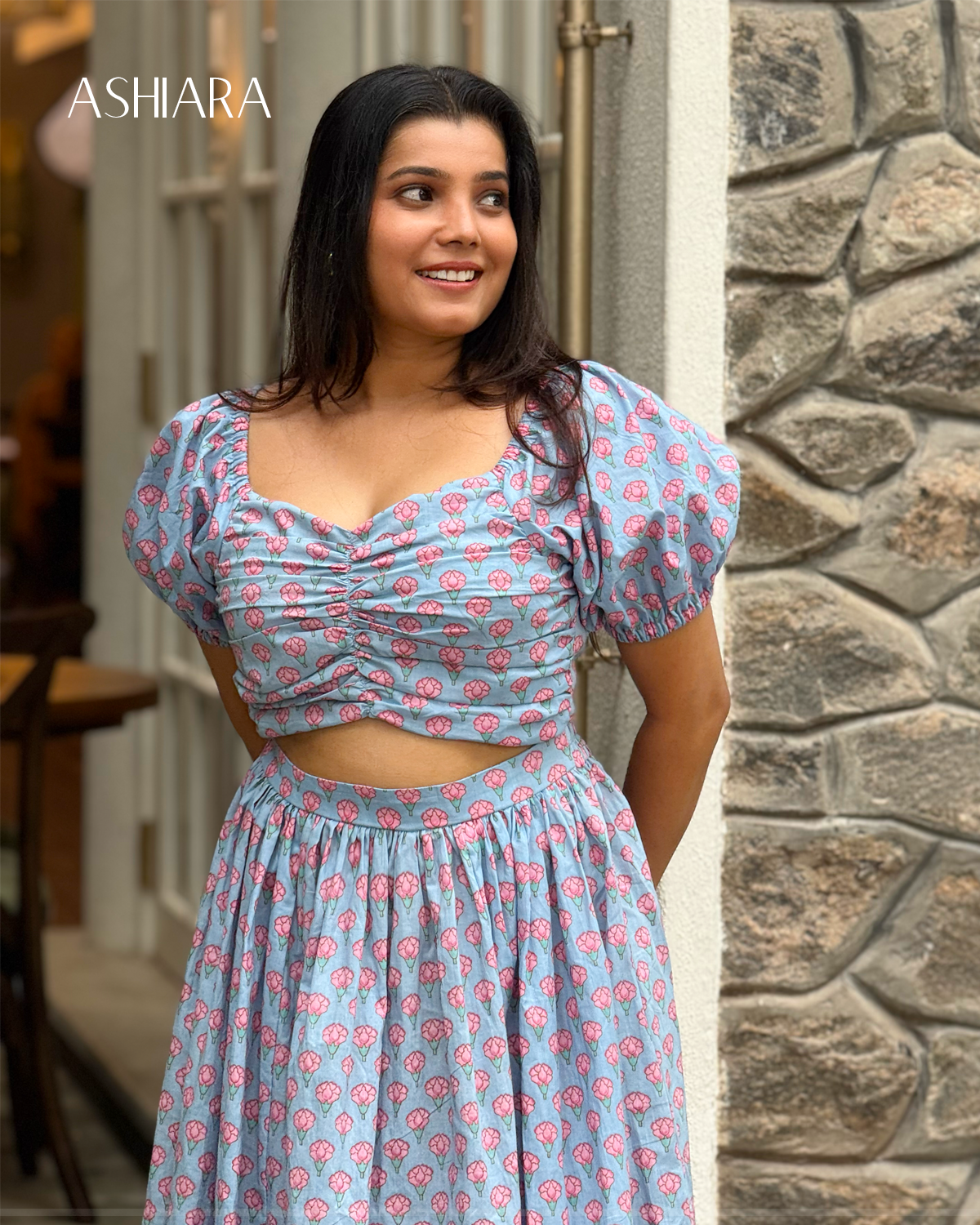 KETHAKI Dress- Blue