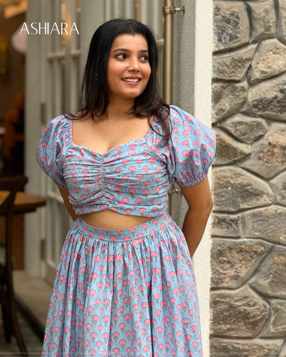 KETHAKI Dress- Blue