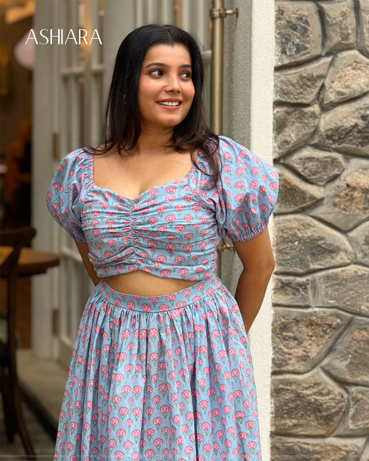 KETHAKI Dress- Blue