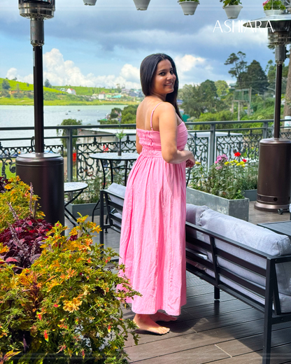 PRINCESS MAXI DRESS - Pink