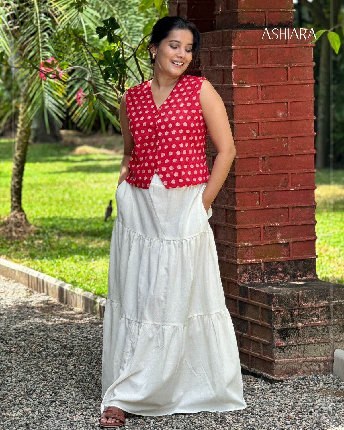 NINA SKIRT-Ivory