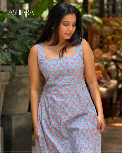 TARA Kurta- Blue