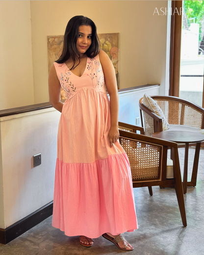 RUHI MAXI -Pink