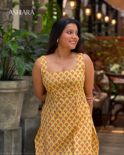 TARA Kurta- Yellow