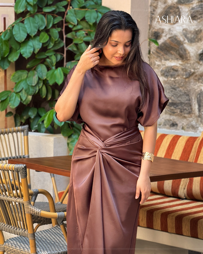 LOTUS MAXI - Brown