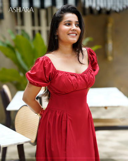 SCARLET Dress - Red