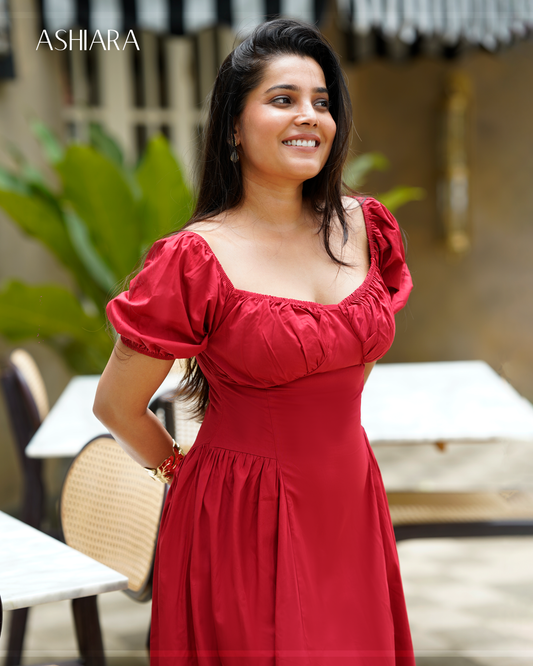 SCARLET Dress - Red