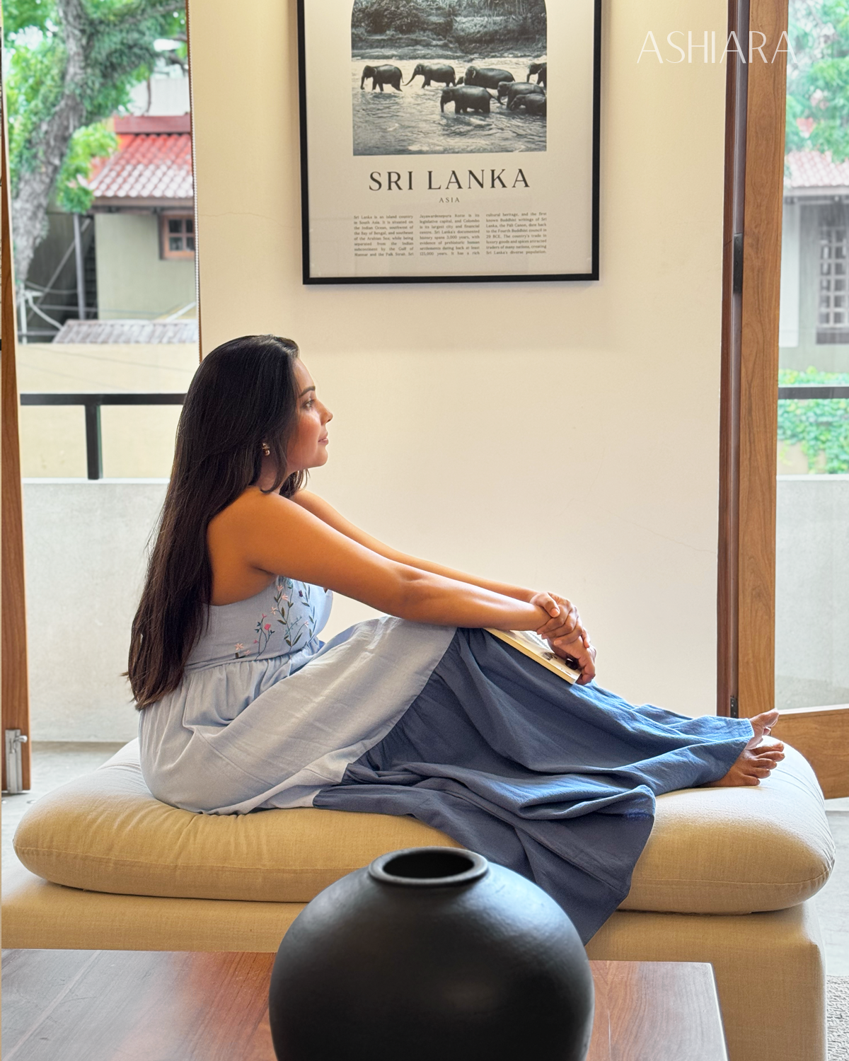 RUHI MAXI - Blue