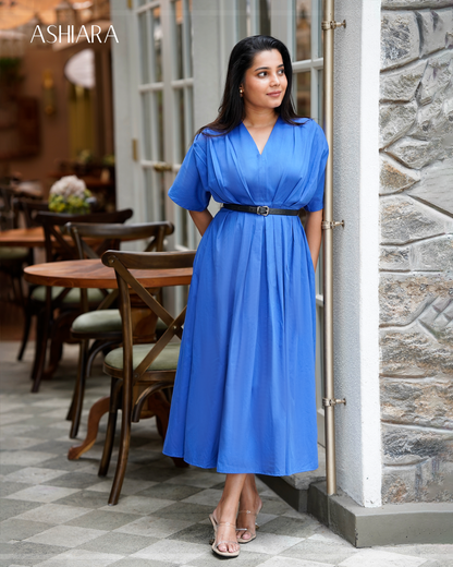 KIARA DRESS- Royal Blue