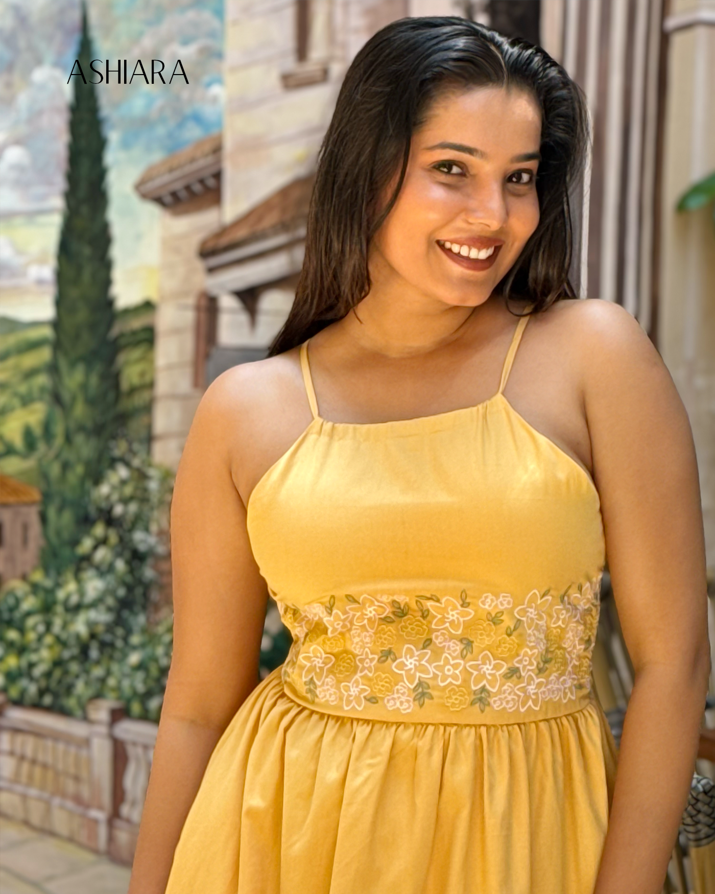 ELARA MAXI- Yellow