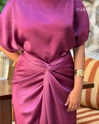 LOTUS MAXI - Plum