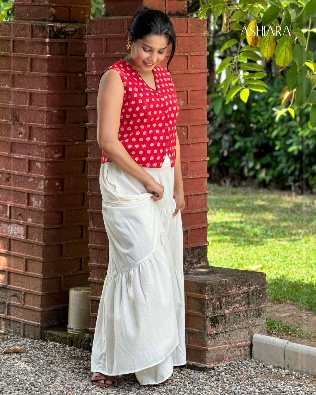 NINA SKIRT-Ivory