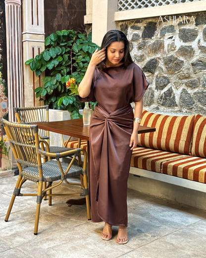 LOTUS MAXI - Brown