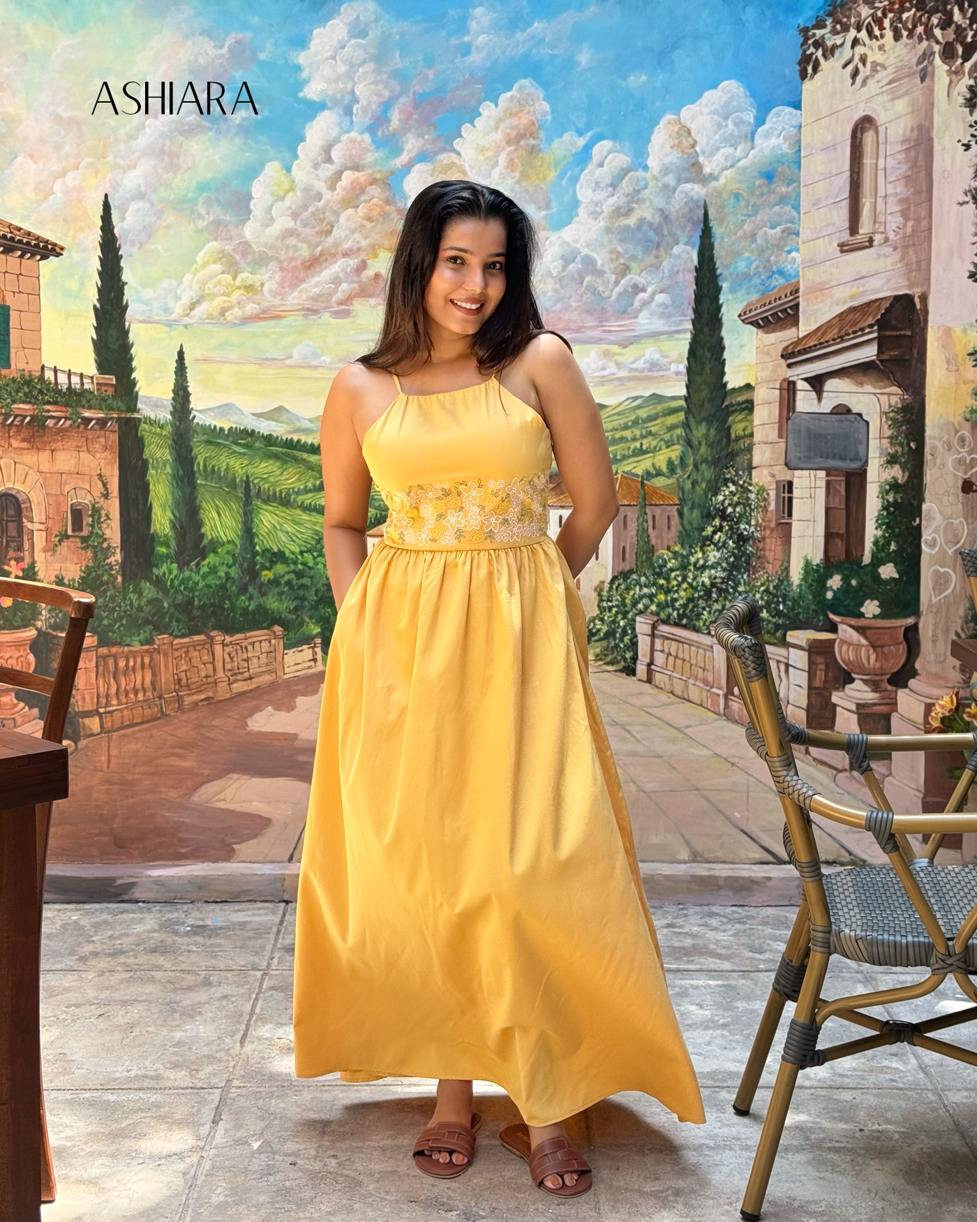 ELARA MAXI- Yellow