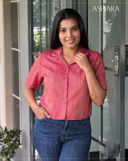 ANYA TOP- Pink