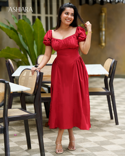 SCARLET Dress - Red