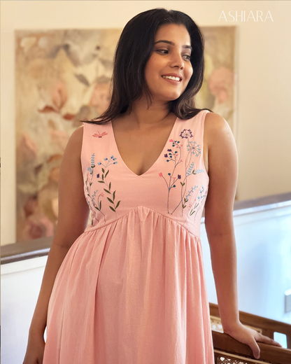 RUHI MAXI -Pink