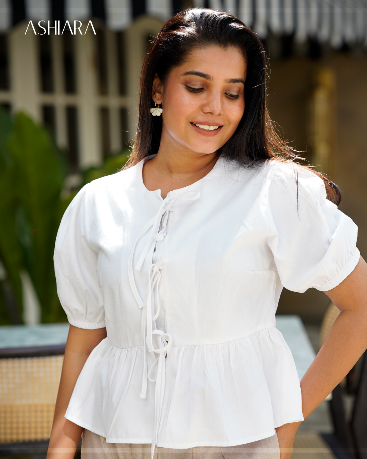 LILY TOP - White