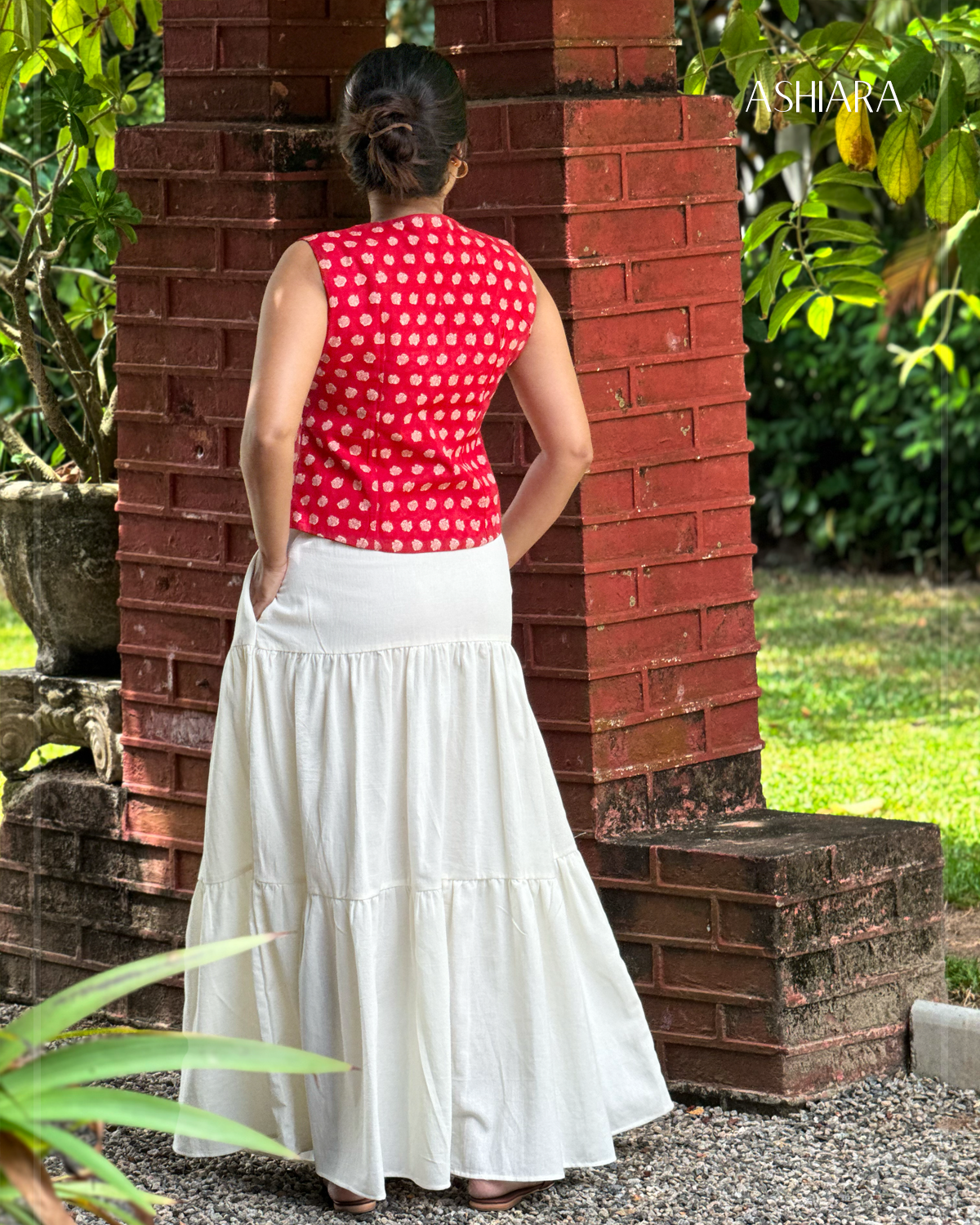 NINA SKIRT-Ivory