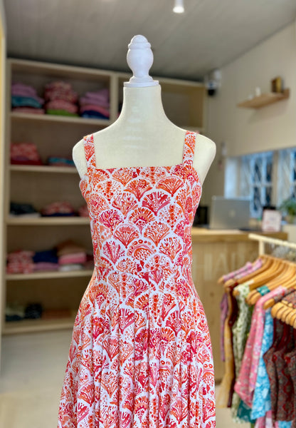 CLARA MAXI DRESS -Orange