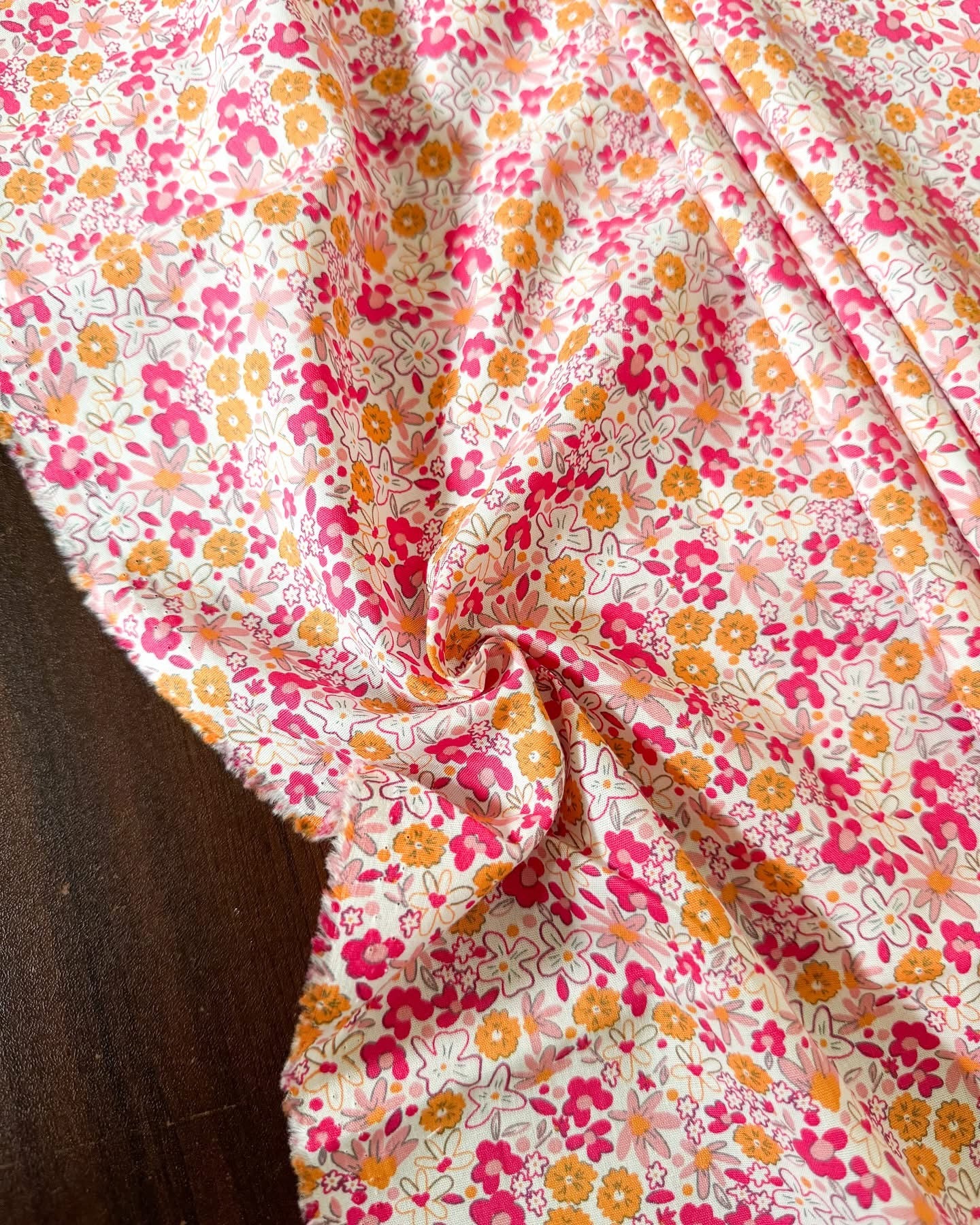 Paisley Ruffle Skirt