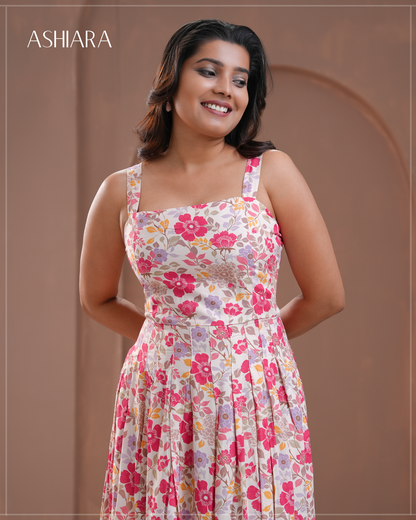 CLARA MAXI DRESS -Pink
