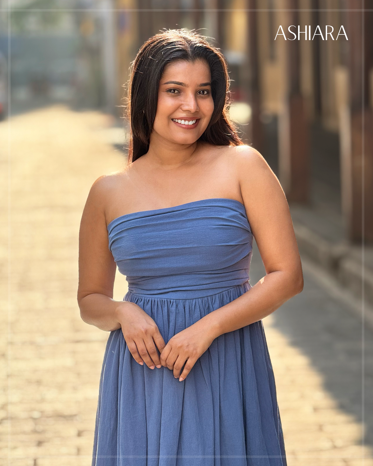 SKY MIDI DRESS