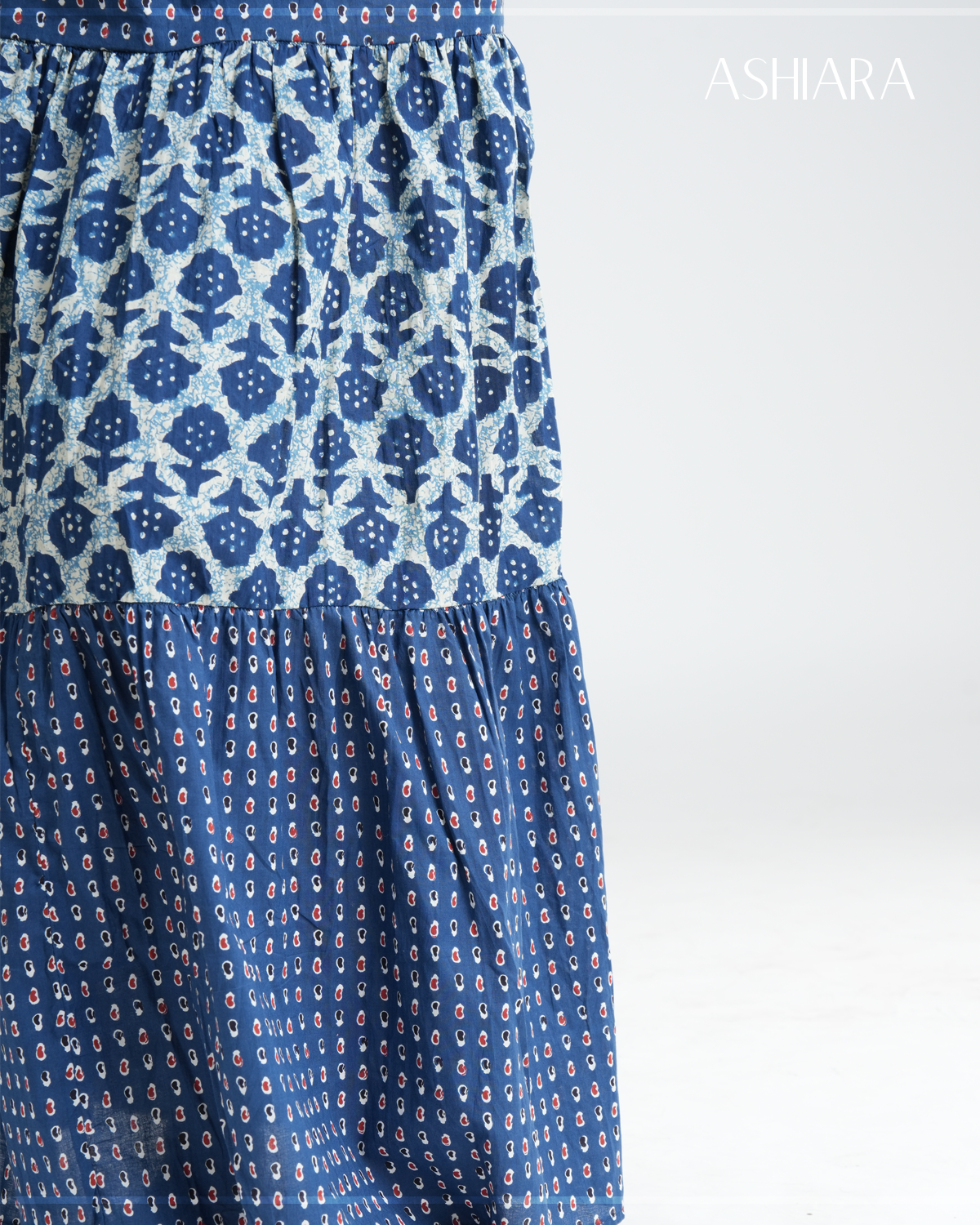 NINA MAXI SKIRT- Navy Blue