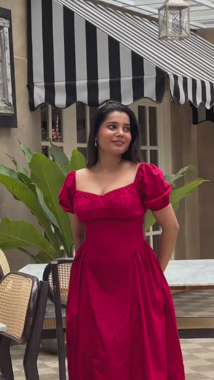 SCARLET Dress - Red
