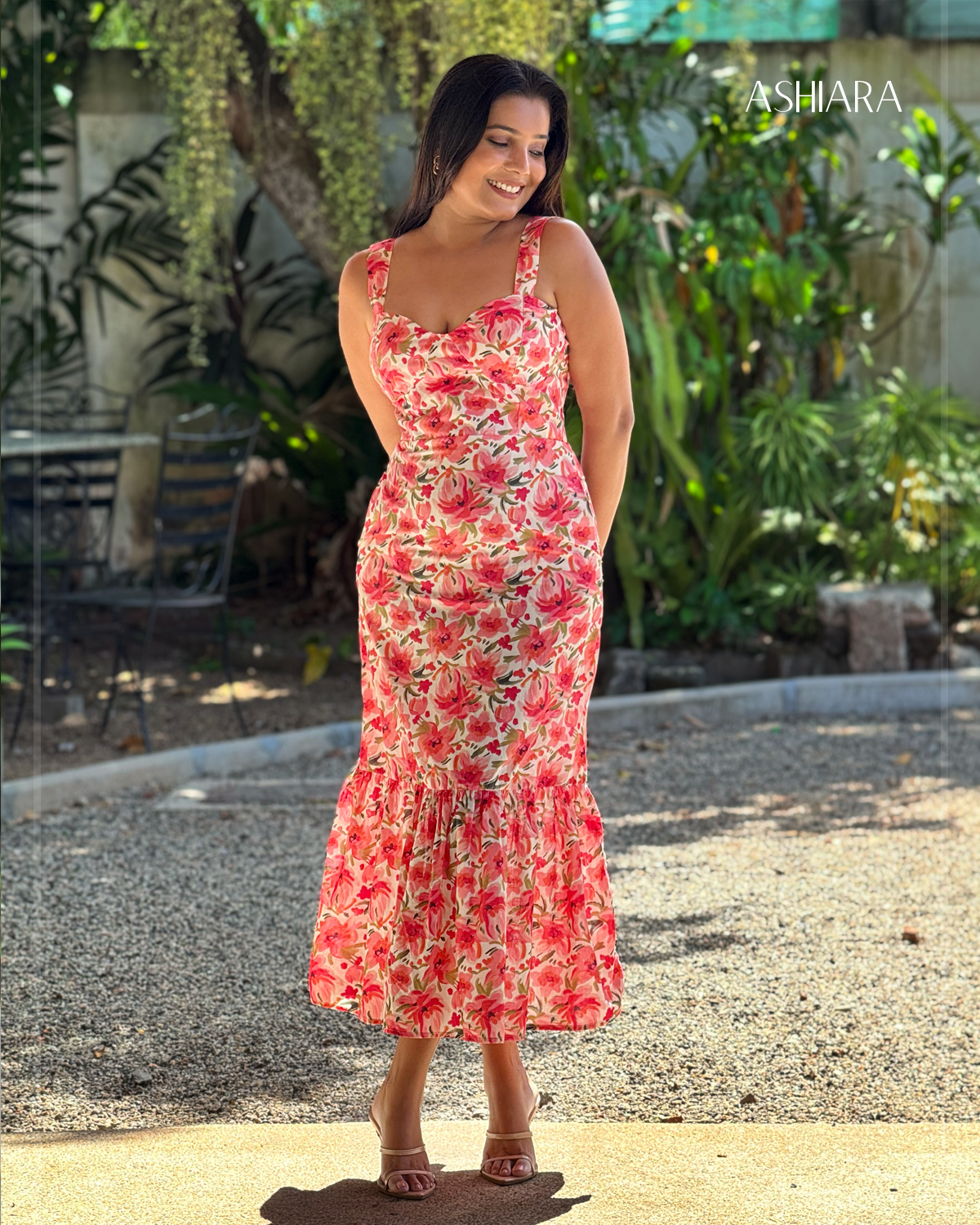 TARYA MAXI DRESS -Red