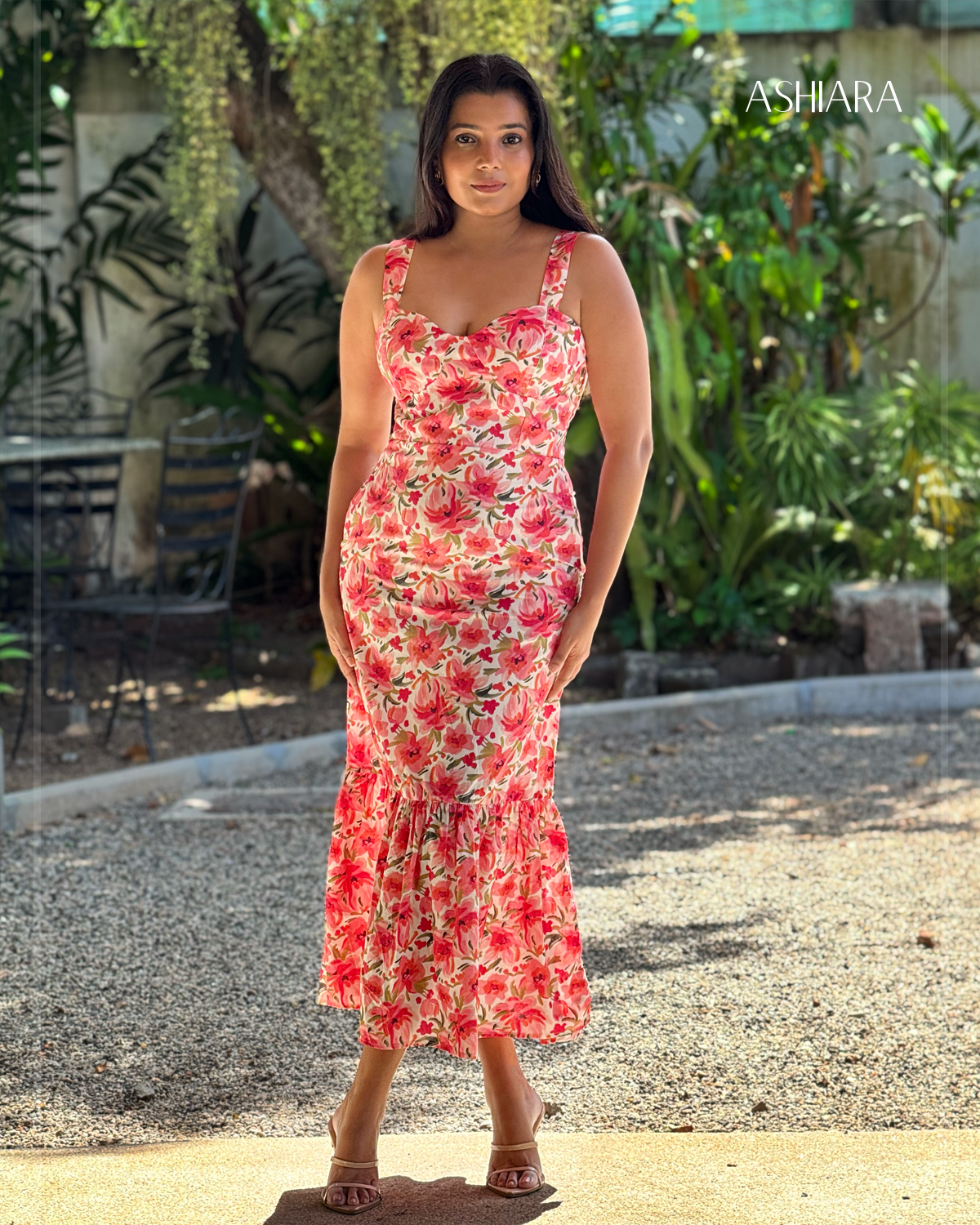 TARYA MAXI DRESS -Red