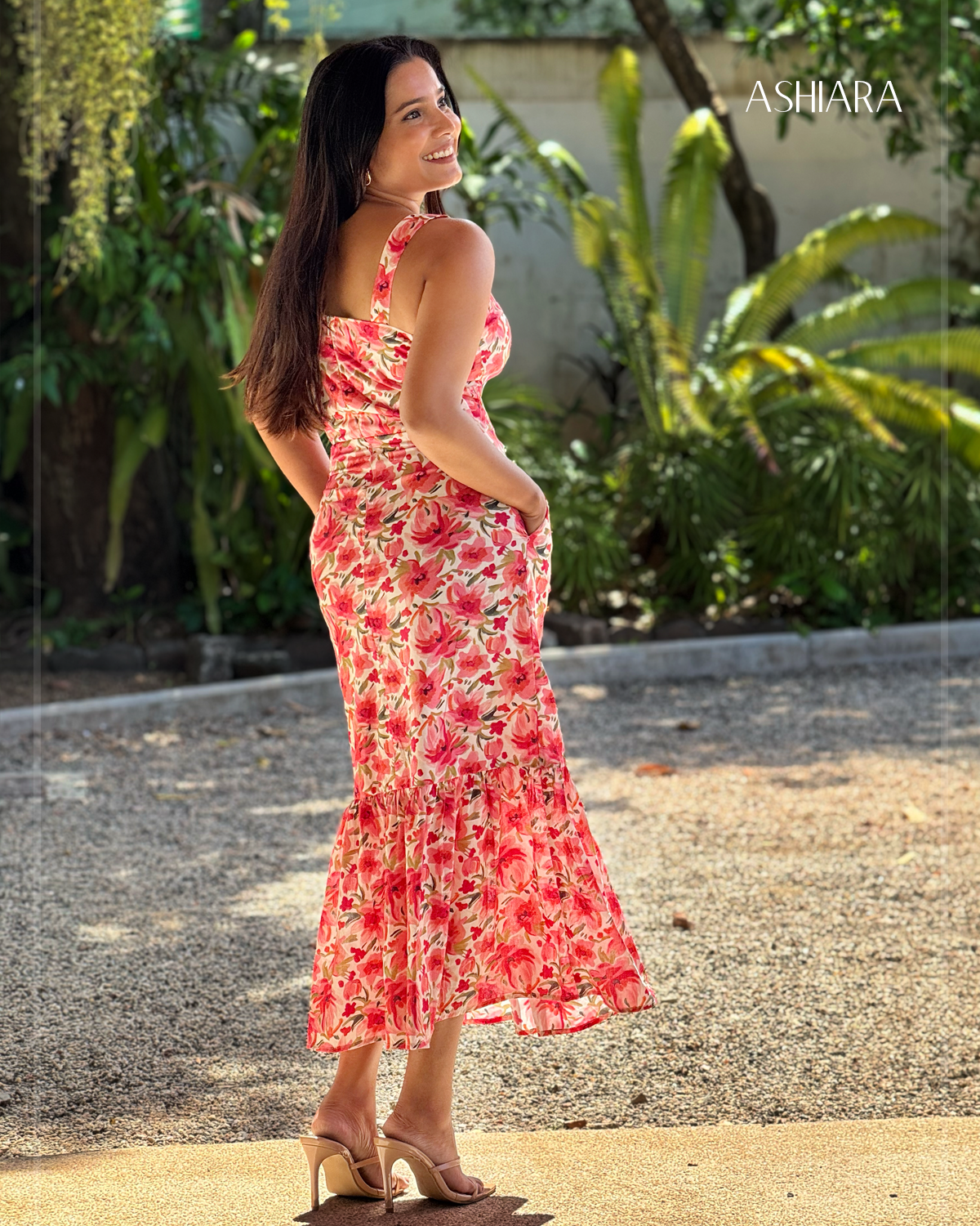 TARYA MAXI DRESS -Red