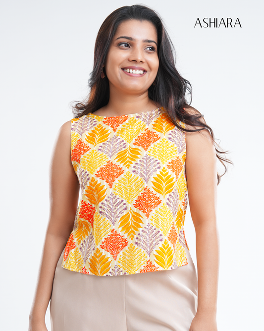 Luna Top - Yellow