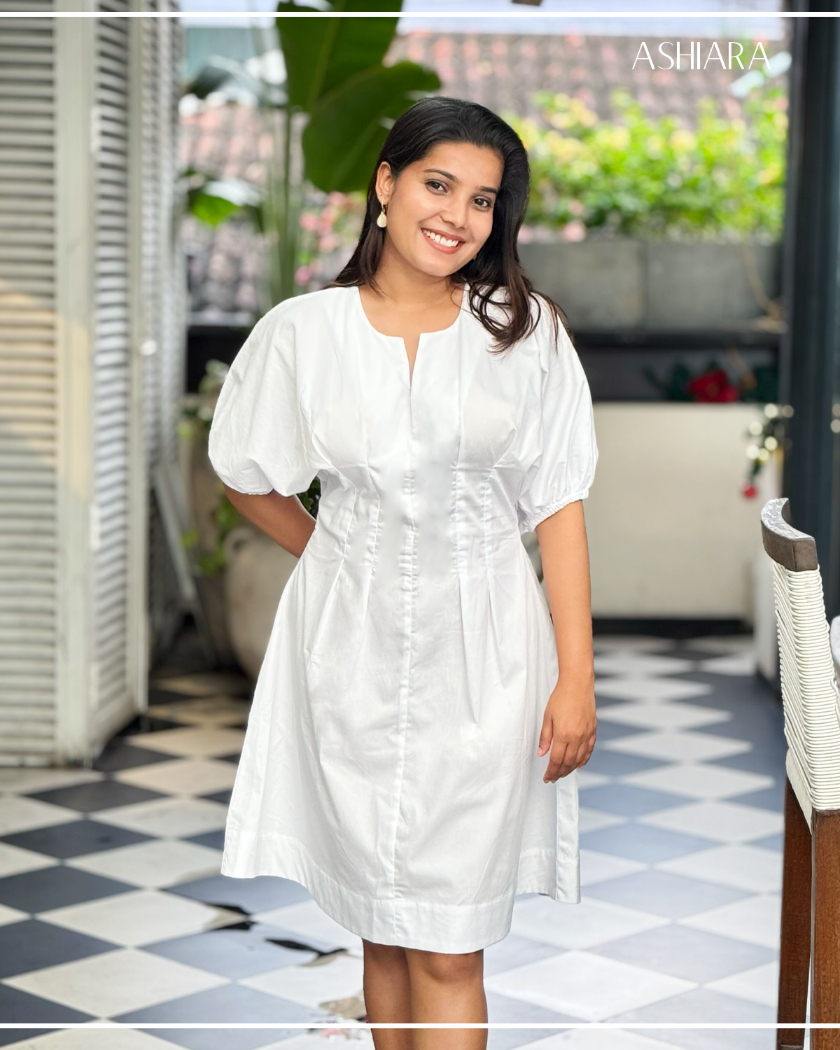 Cannes Mini Dress- White