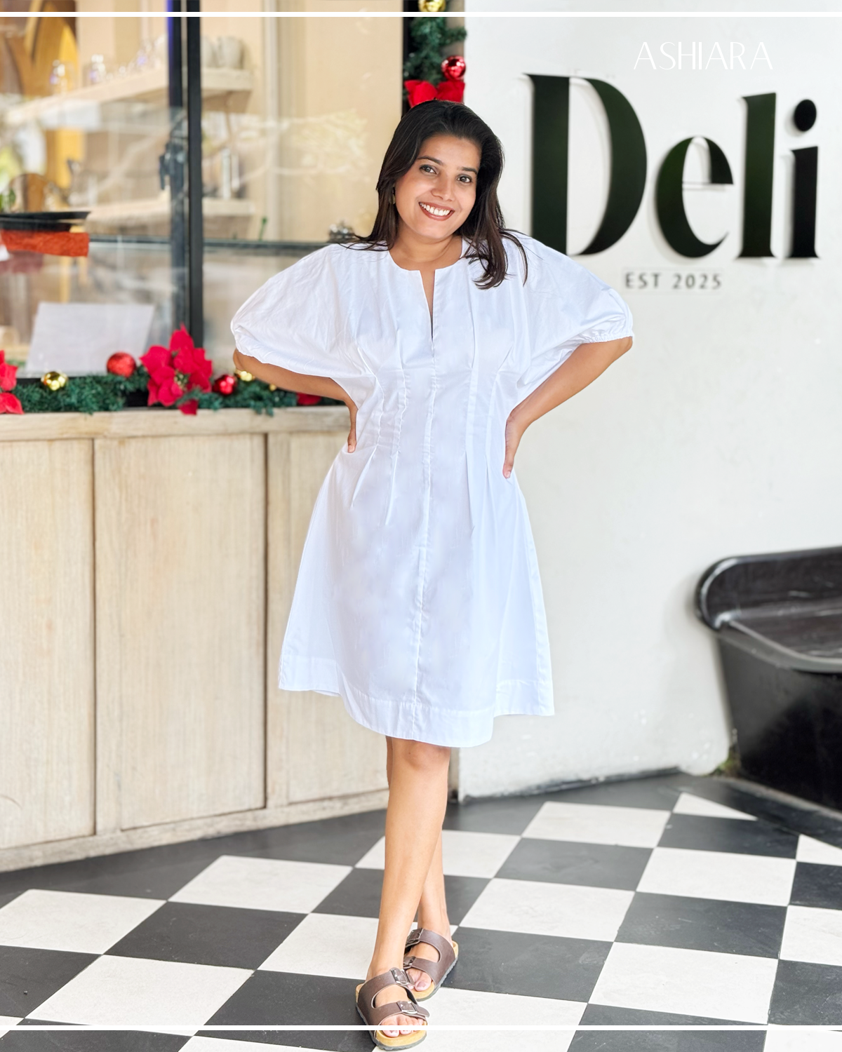 Cannes Mini Dress- White